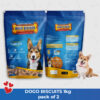 Mongrel Healthcare Dogo Biscuits Puppy 1 Kg Pack of 2 | Multigrain Biscuit Made with Oats and Multivitamins