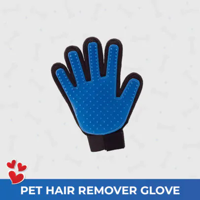 Pet Hair Remover Glove Pack of 2